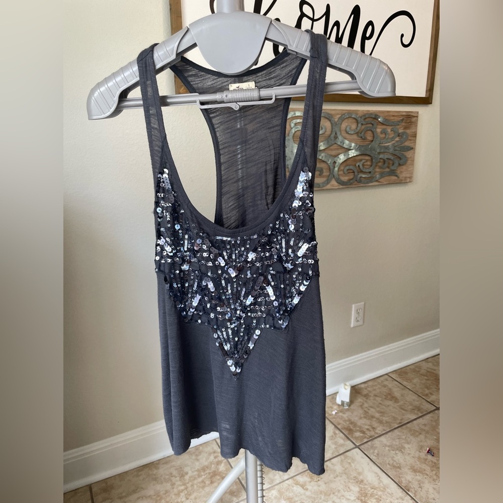 Hollister Glitter Top